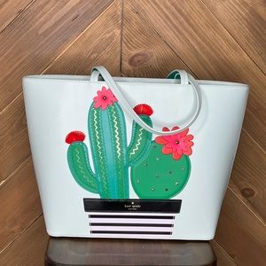 kate spade cactus tote